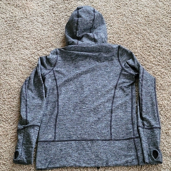 Lululemon Gray Purple Stride Jacket Size 8 - Picture 10 of 11